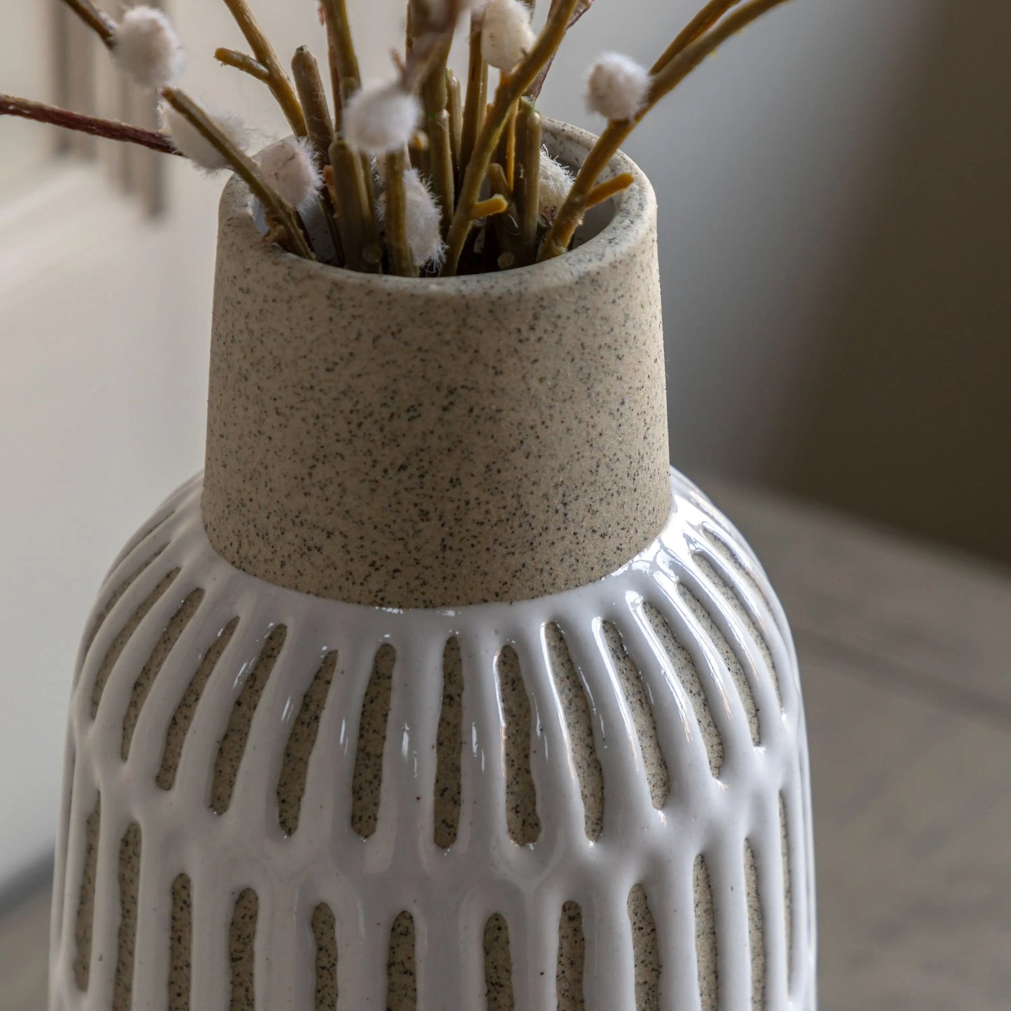 Willow Stems & Vase Arrangement