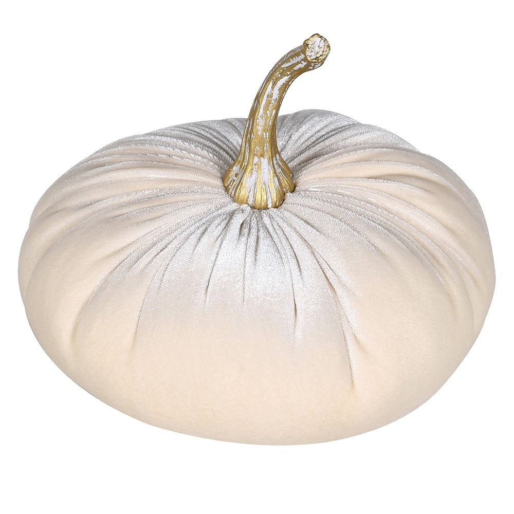 Ivory Decorative Pumpkin