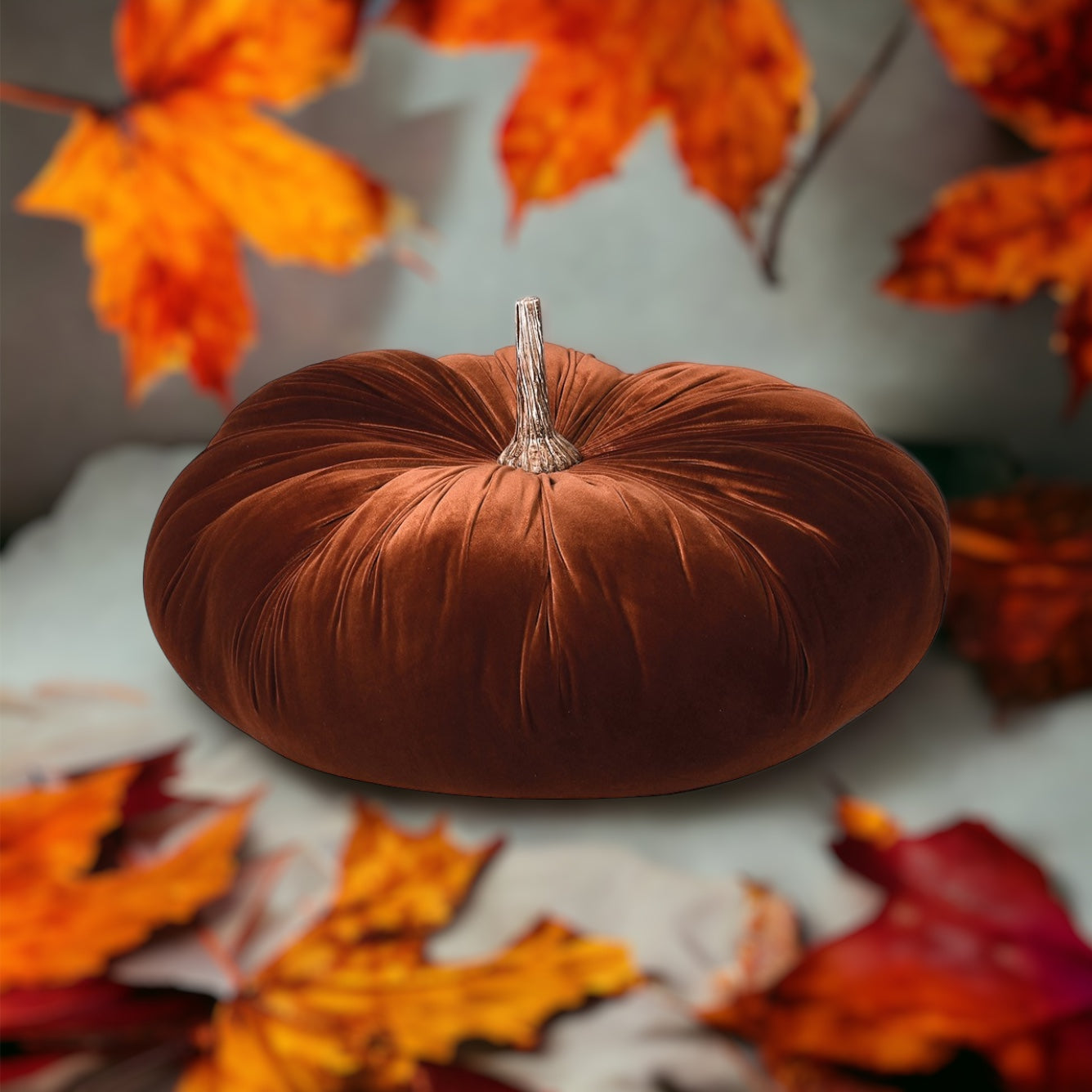 Rust Decorative Pumpkin
