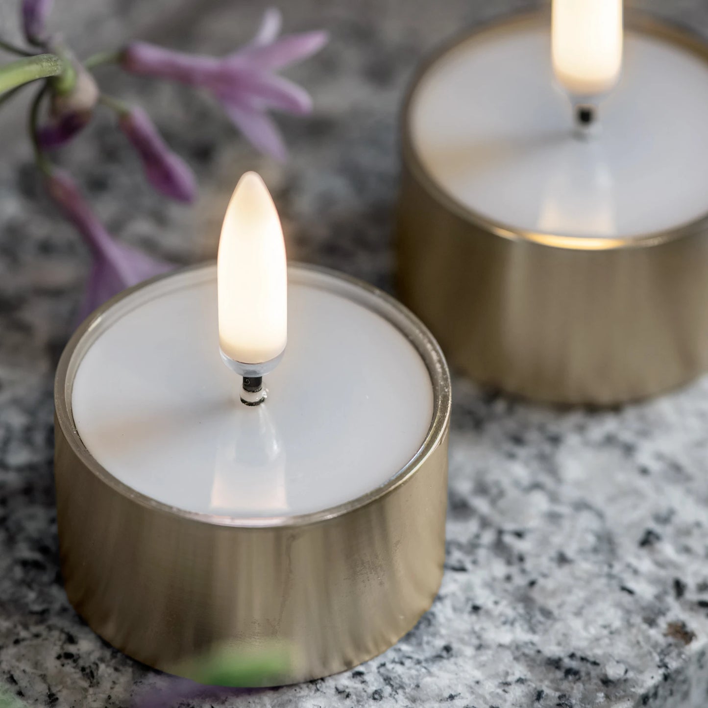 Uyuni Melted Tealight Brass Finish (2 Pack)
