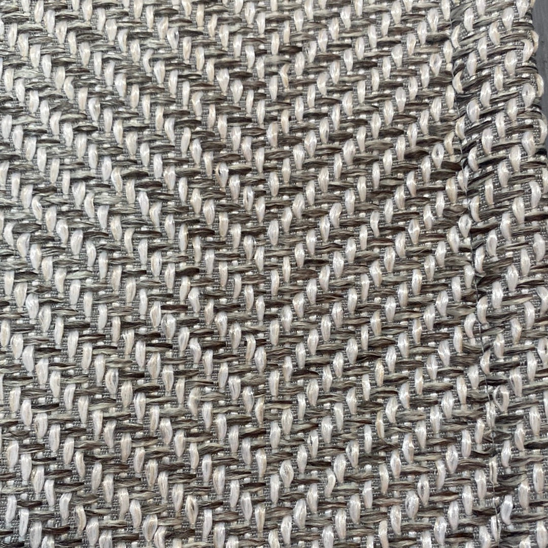 Grey Herringbone Washable Runner 60x120cm