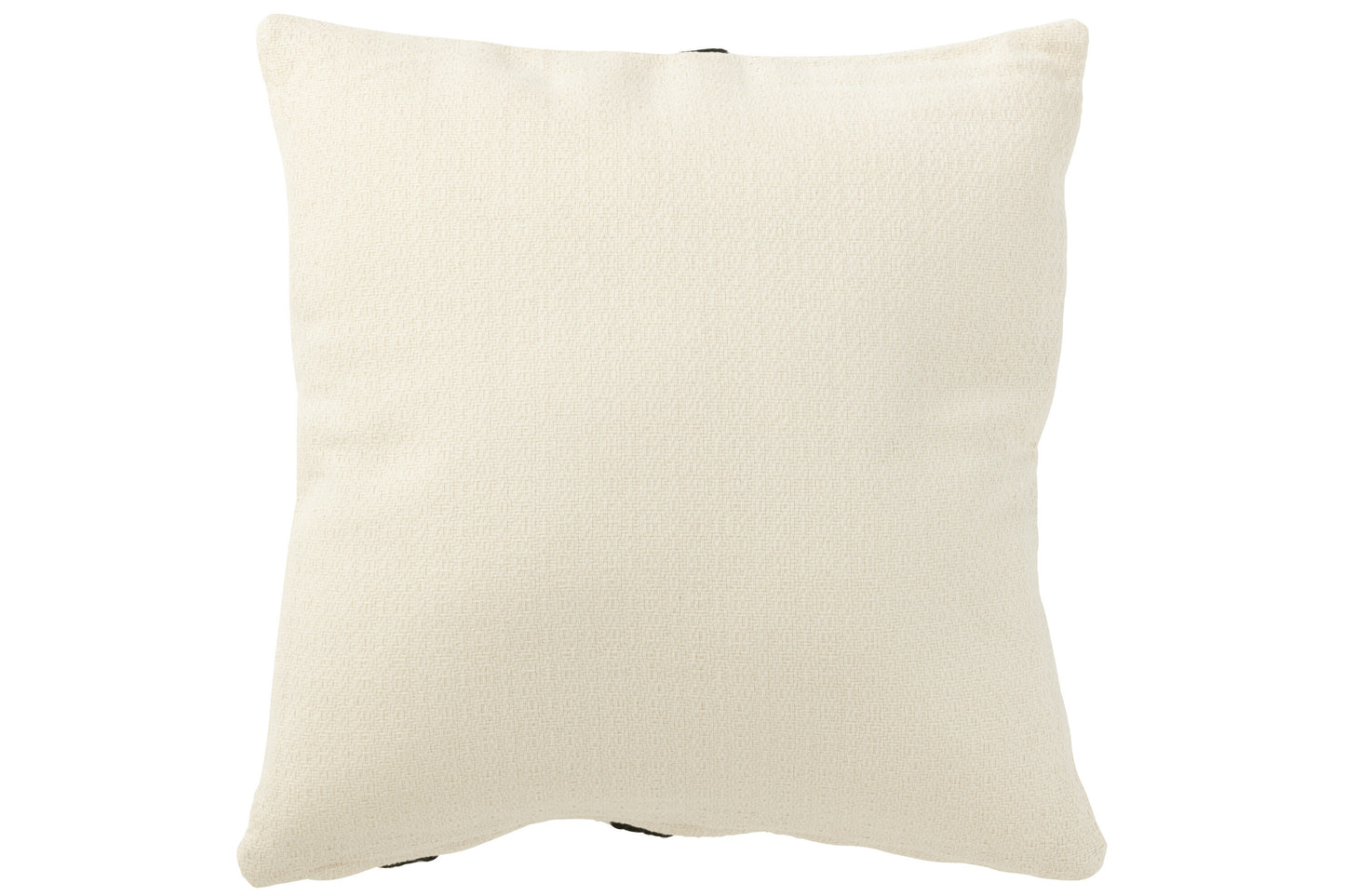 White Brown Pattern Cushion