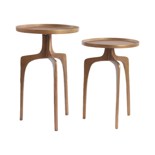 Antique Bronze Nest of Tables