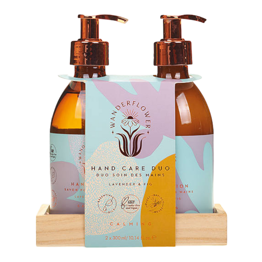 Wanderflower Lavender & Fig Hand Care Duo