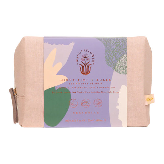 Wanderflower Night Time Rituals Beauty Set