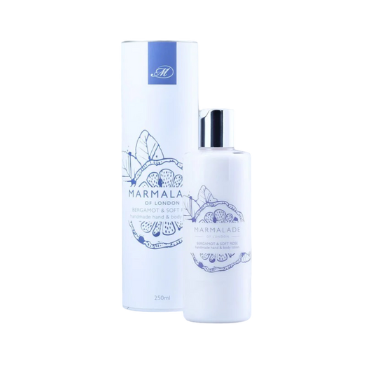 BERGAMOT & SOFT ROSE HAND & BODY LOTION