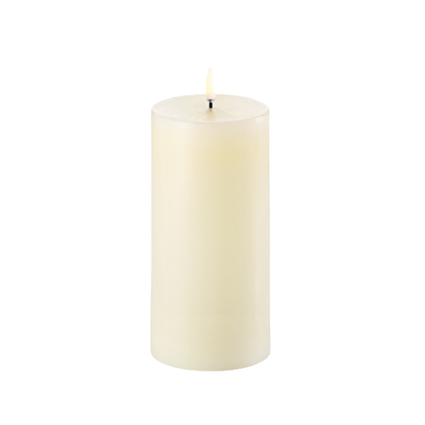Uyuni Ivory 7.8x15cm LED Candle