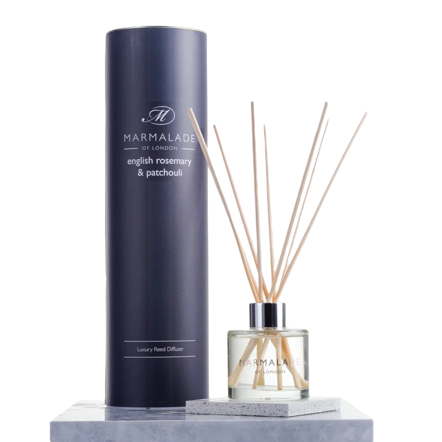 English Rosemary & Patchouli reed diffuser