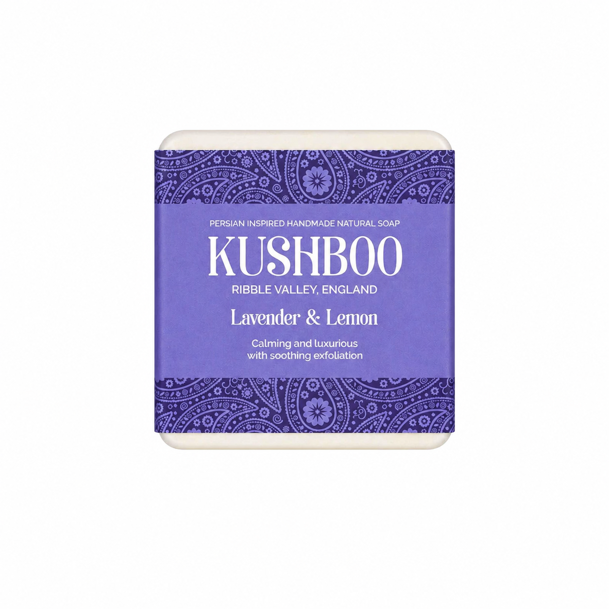 Lavender & Lemon Exfoliating Natural Soap - Calm & Soothe