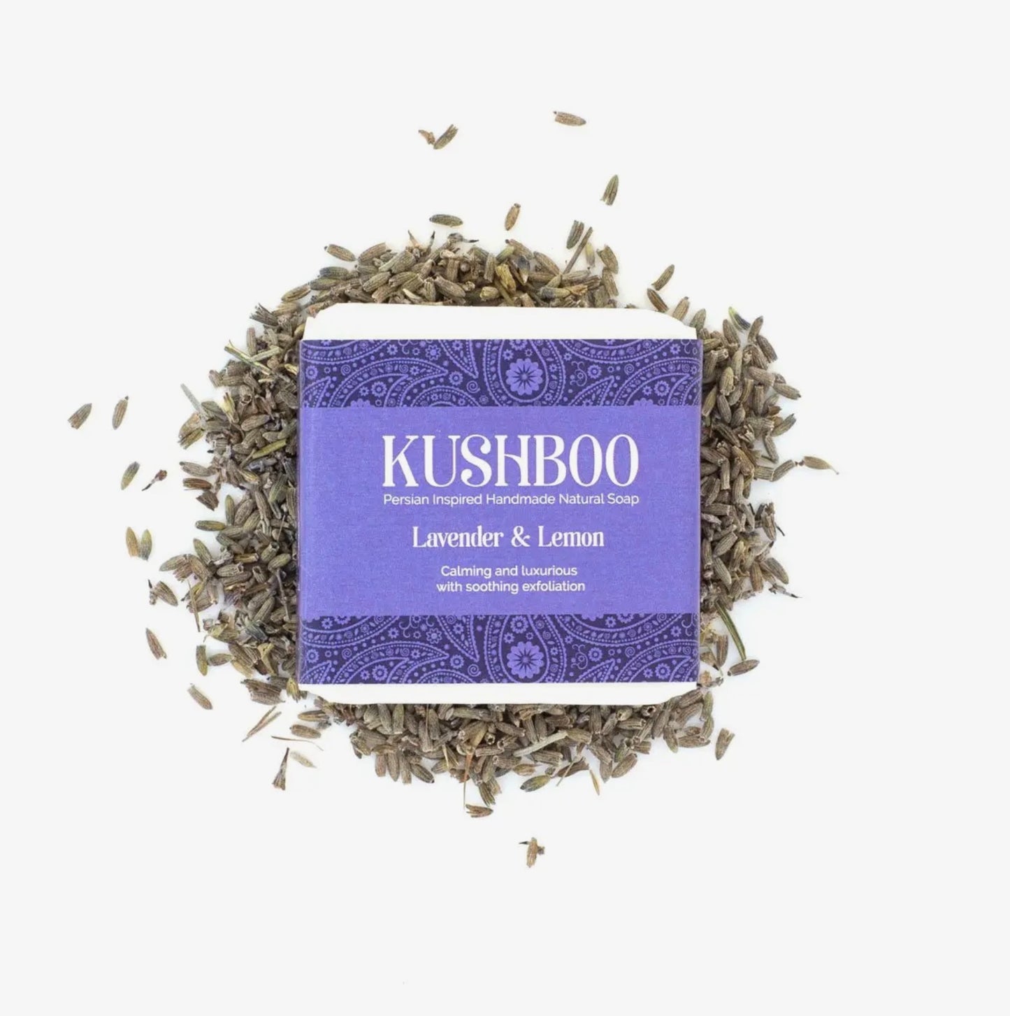 Lavender & Lemon Exfoliating Natural Soap - Calm & Soothe
