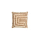 Natural Textured Spiral Cushion 45x45