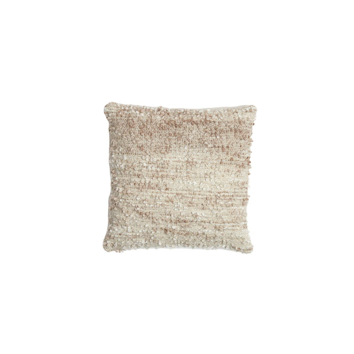 Natural Boucle Feather Filled Cushion 45x45cm