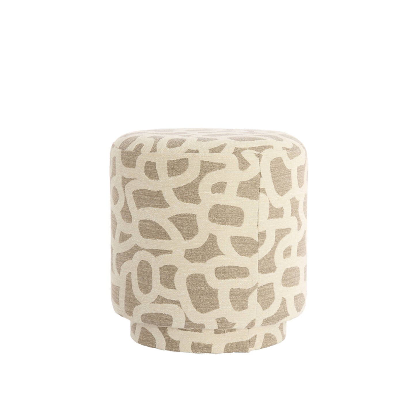 Davonte Taupe and Beige Footstool