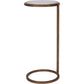 Iota Accent Table with White Banswara Marble