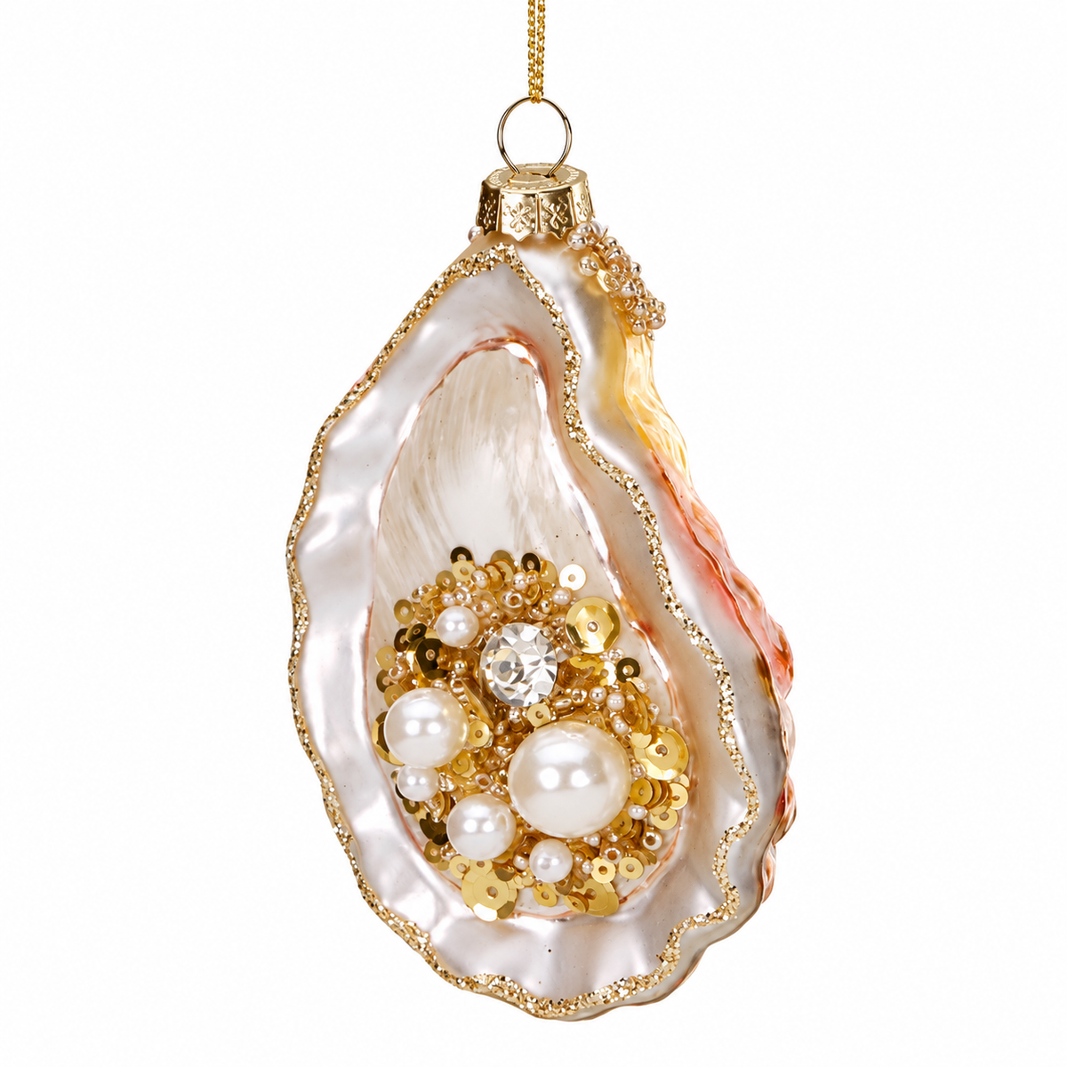 Pearl Oyster Ornament
