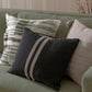 Benton Cotton Cushion - Black 40x50cm