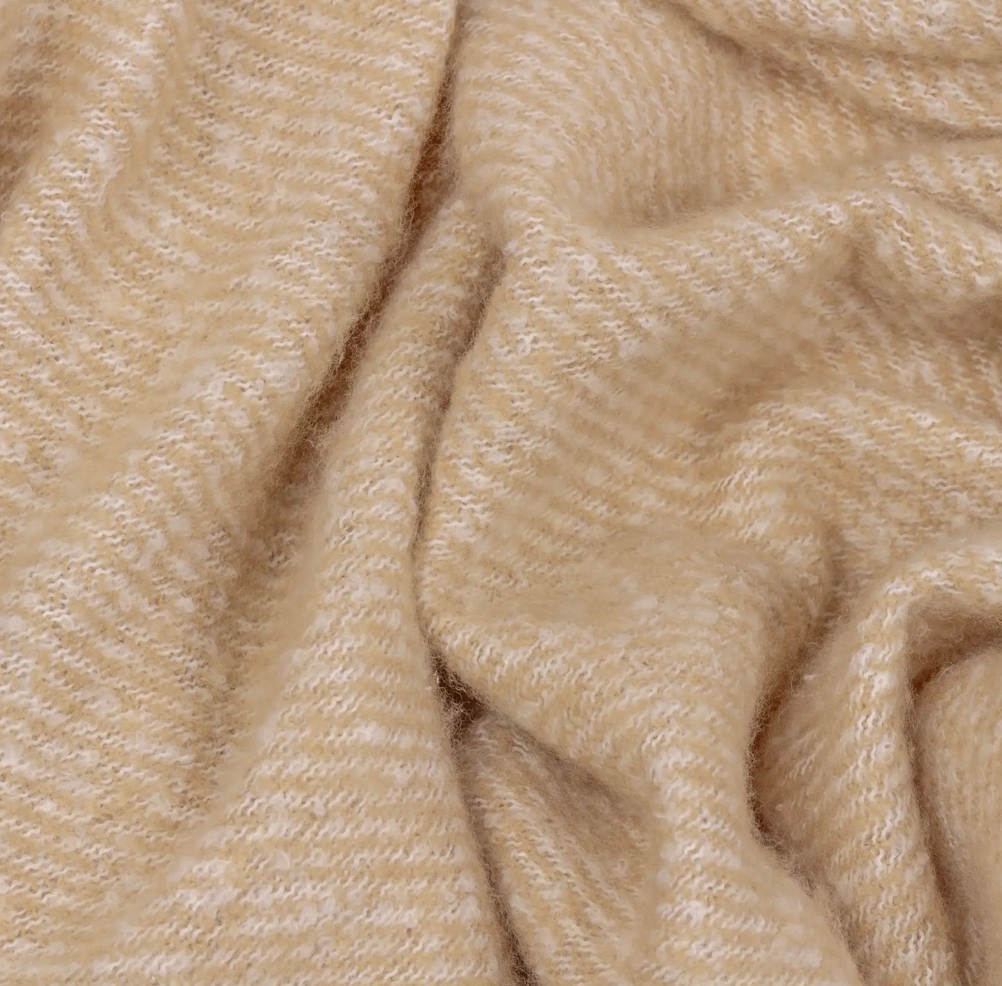 Isla Woven Tasselled Throw - Natural