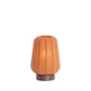 Bibia Terracotta and Wood Table Lamp - Small