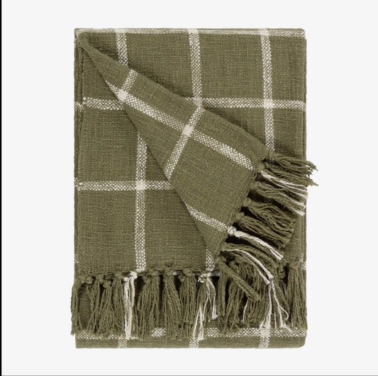 Beni Moss/Natural Throw
