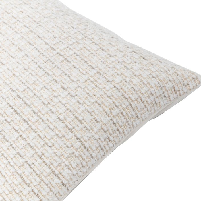 Chenille Natural Cushion - 55x55cm
