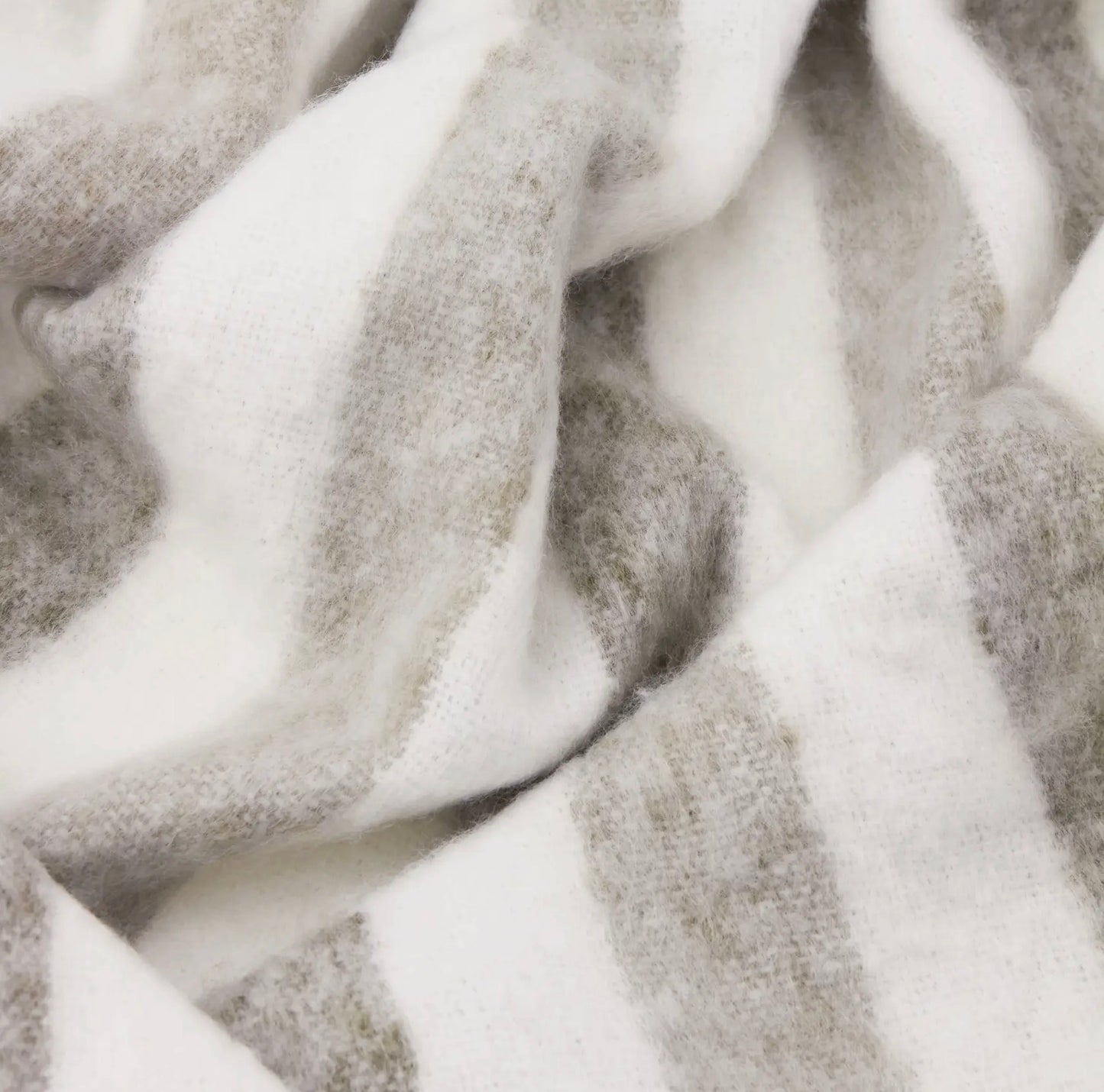 Beachwood Woven Stripe Throw - Heath