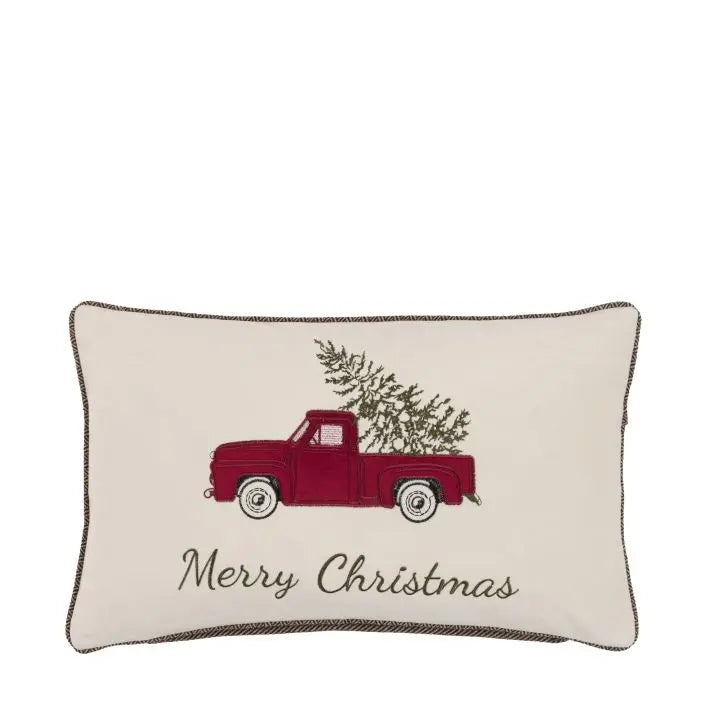 Heritage Embroidered Car Cushion - 50x30cm