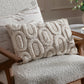 Fosse Tufted Cushion - Natural 30x50cm