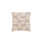 Cream Trellis Feather Filled Cushion 45x45cm