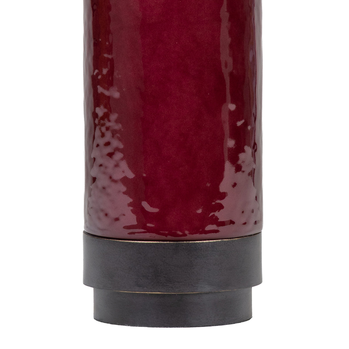 Duthie Merlot Red Table Lamp