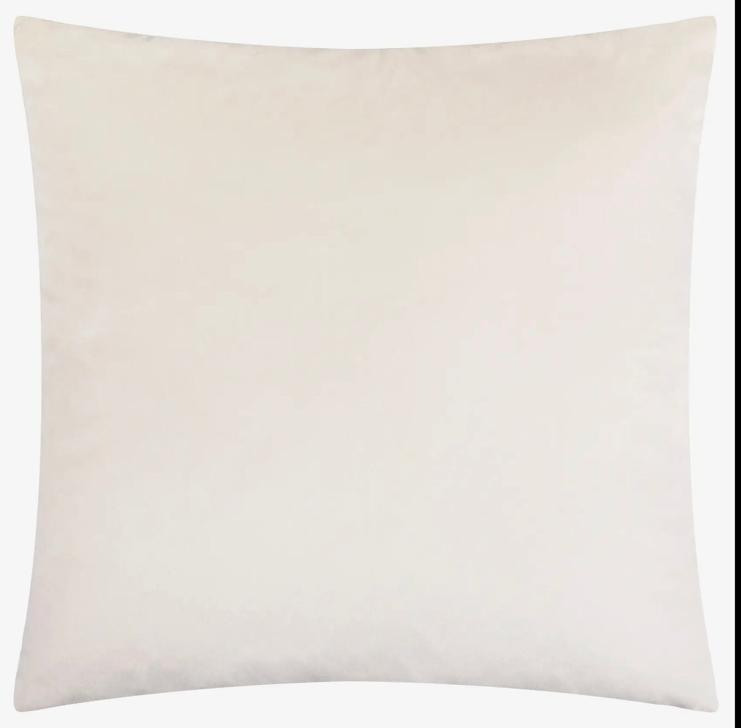 Soren Cut Velvet Cushion Chalk 45x45cm