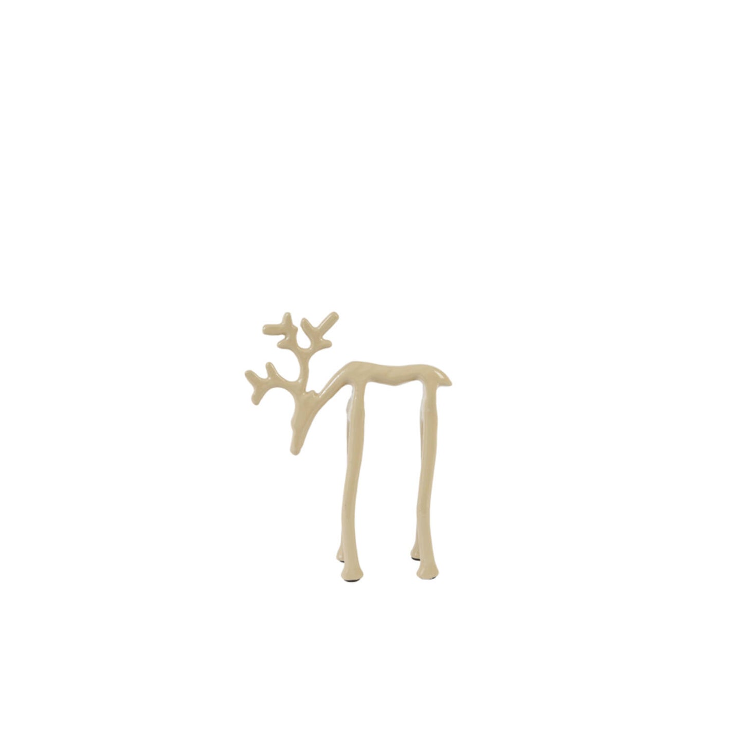 Deer Ornament - Shiny Sand 20cm
