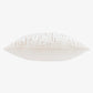 Soren Cut Velvet Cushion Chalk 45x45cm