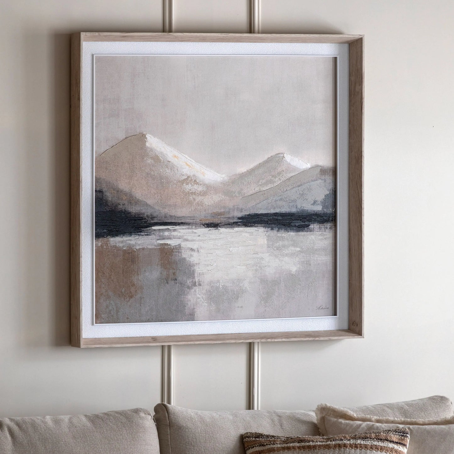 Beyond The Pale Framed Canvas 920x60x920mm