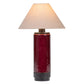 Duthie Merlot Red Table Lamp