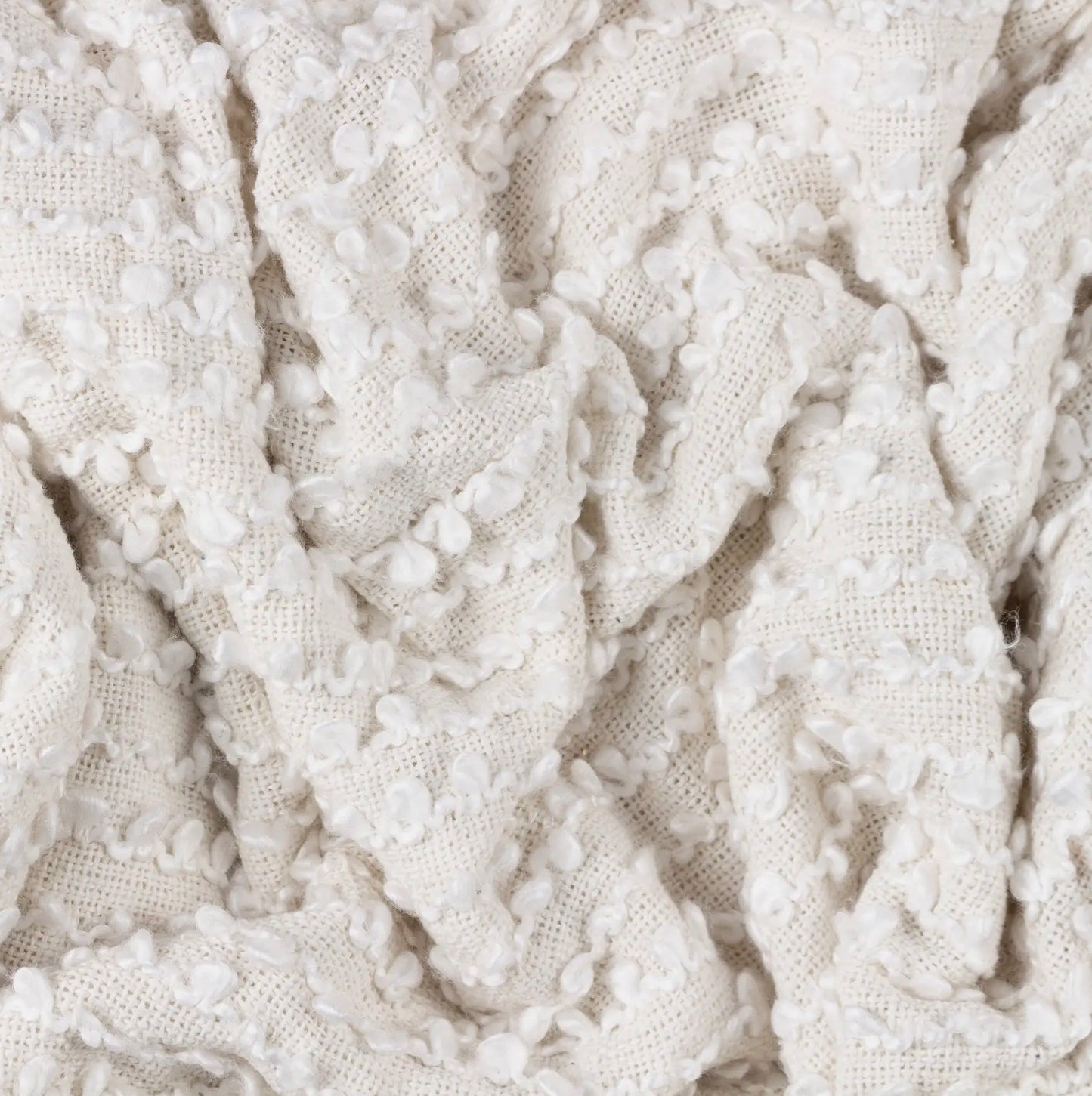 Arvo Woven Tasseled Throw - Natural