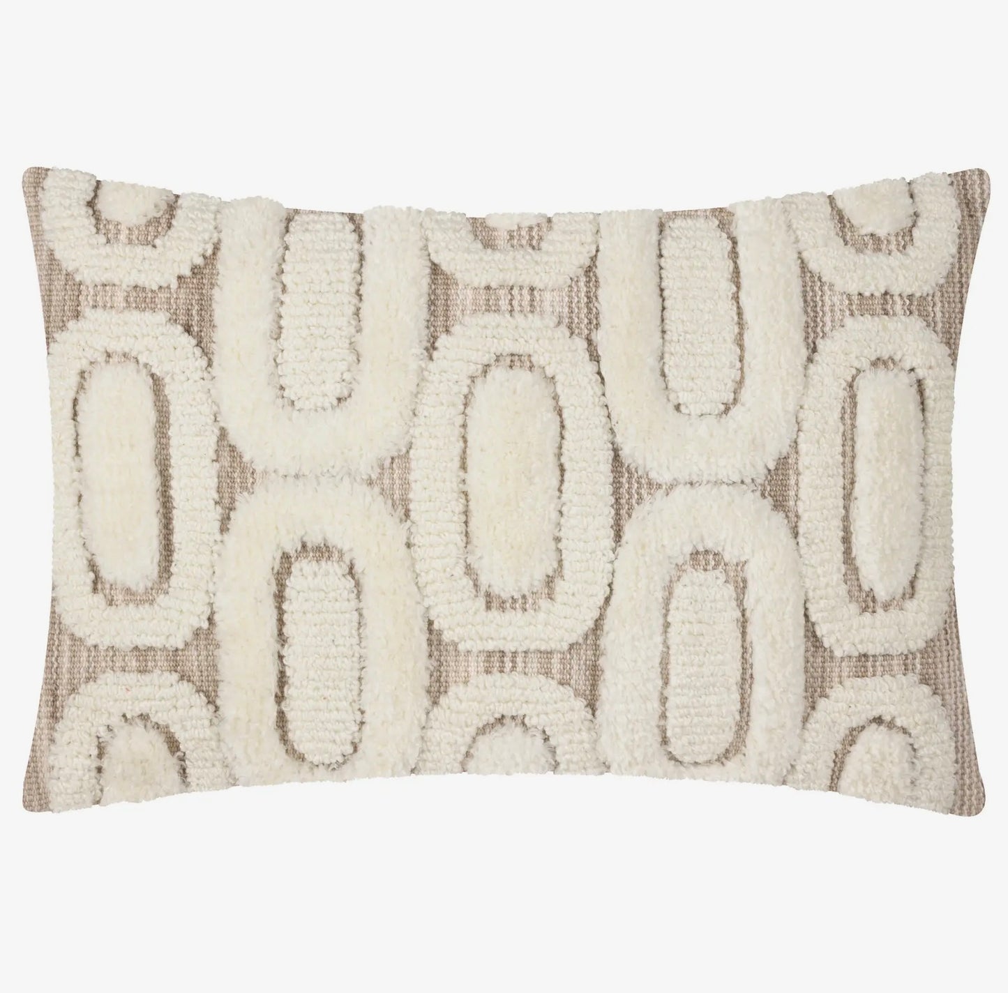 Fosse Tufted Cushion - Natural 30x50cm