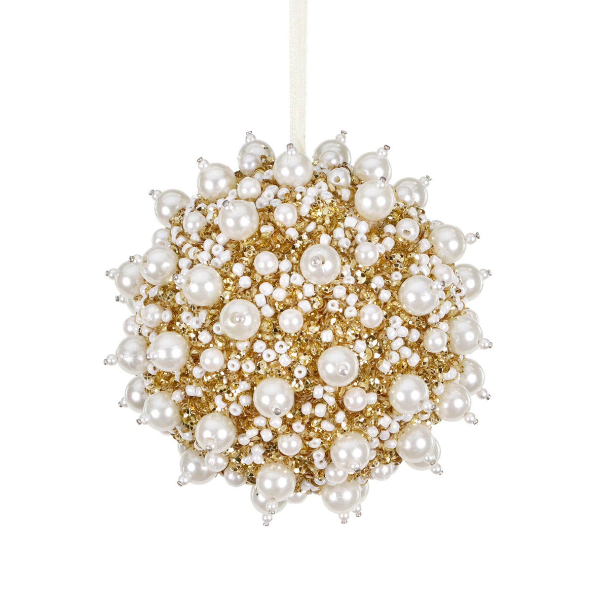 3D Bead Pearl Bauble