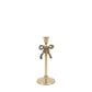 Bow Candle Holder - Gold