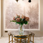 Matt Gold and Mirrored Coffee Table Set