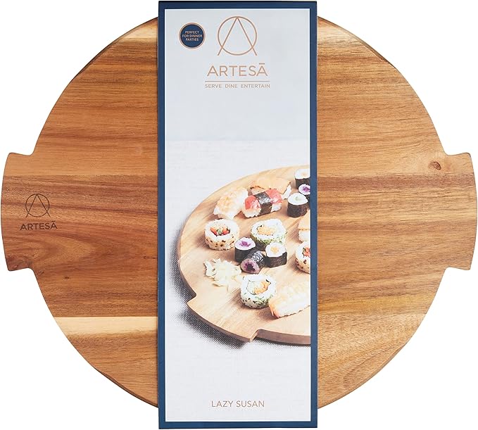 Acacia Wood Lazy Susan