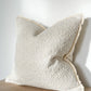 Cream Boucle Cushion 53x53