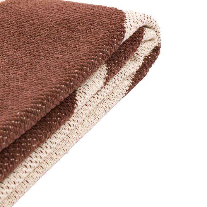 Abstract Throw - Chocolate