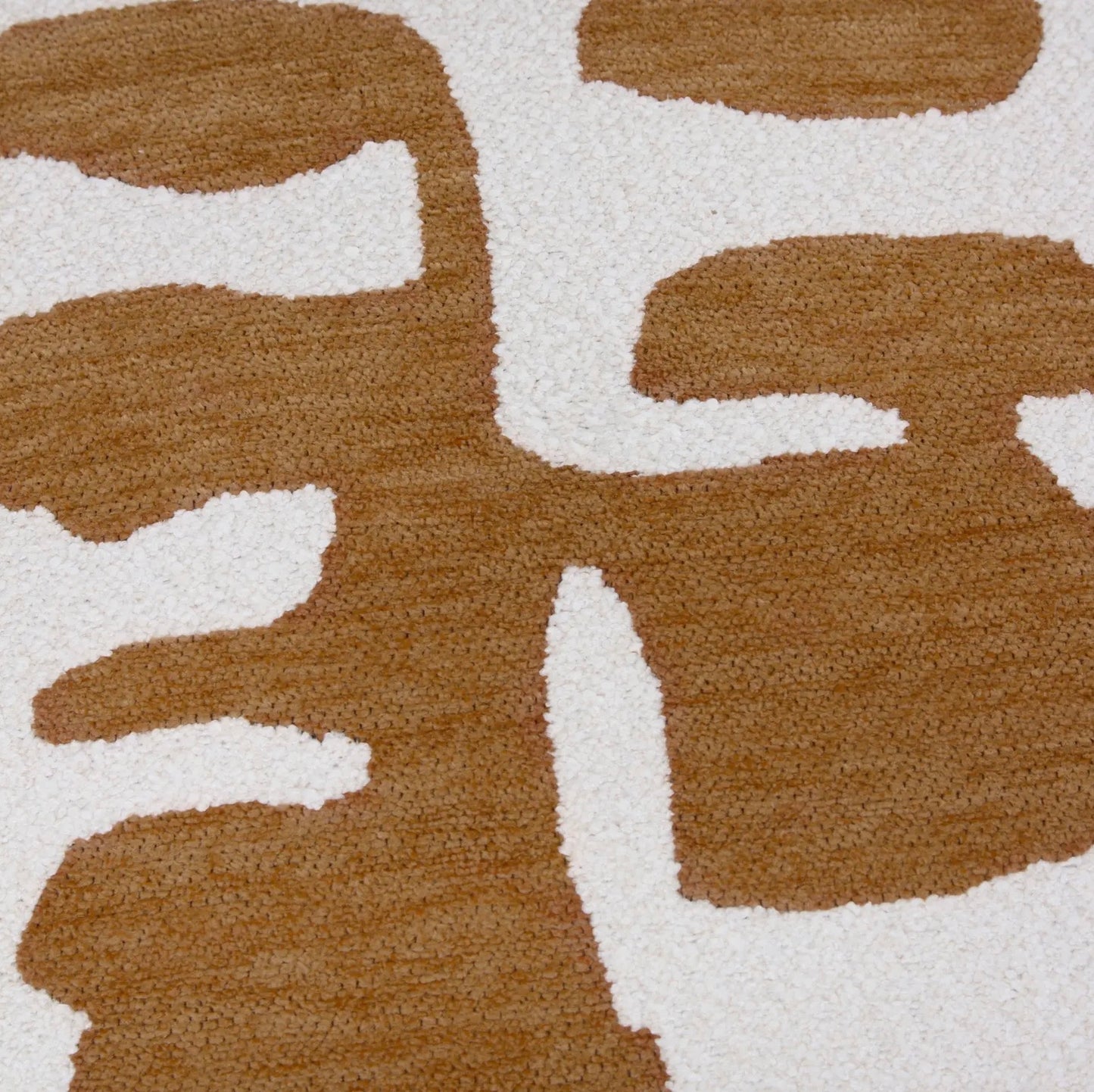 Caval Boucle Jacquard Cushion Bronze 50x50cm
