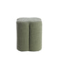 Nalani Boucle Footstool - Dark Green