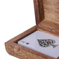 Pryce Mango Wood Box with Cards