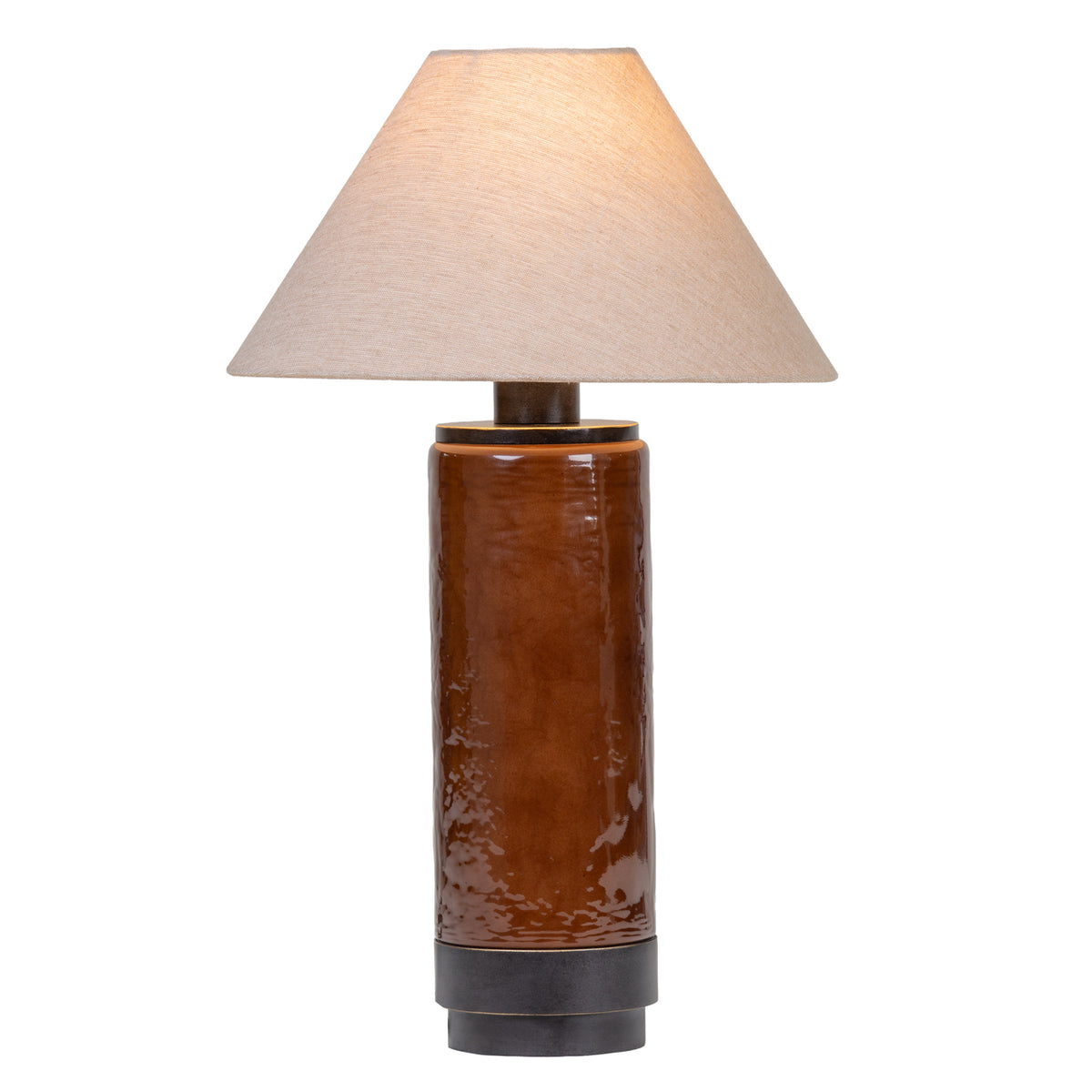 Duthie Coffee Brown Table Lamp