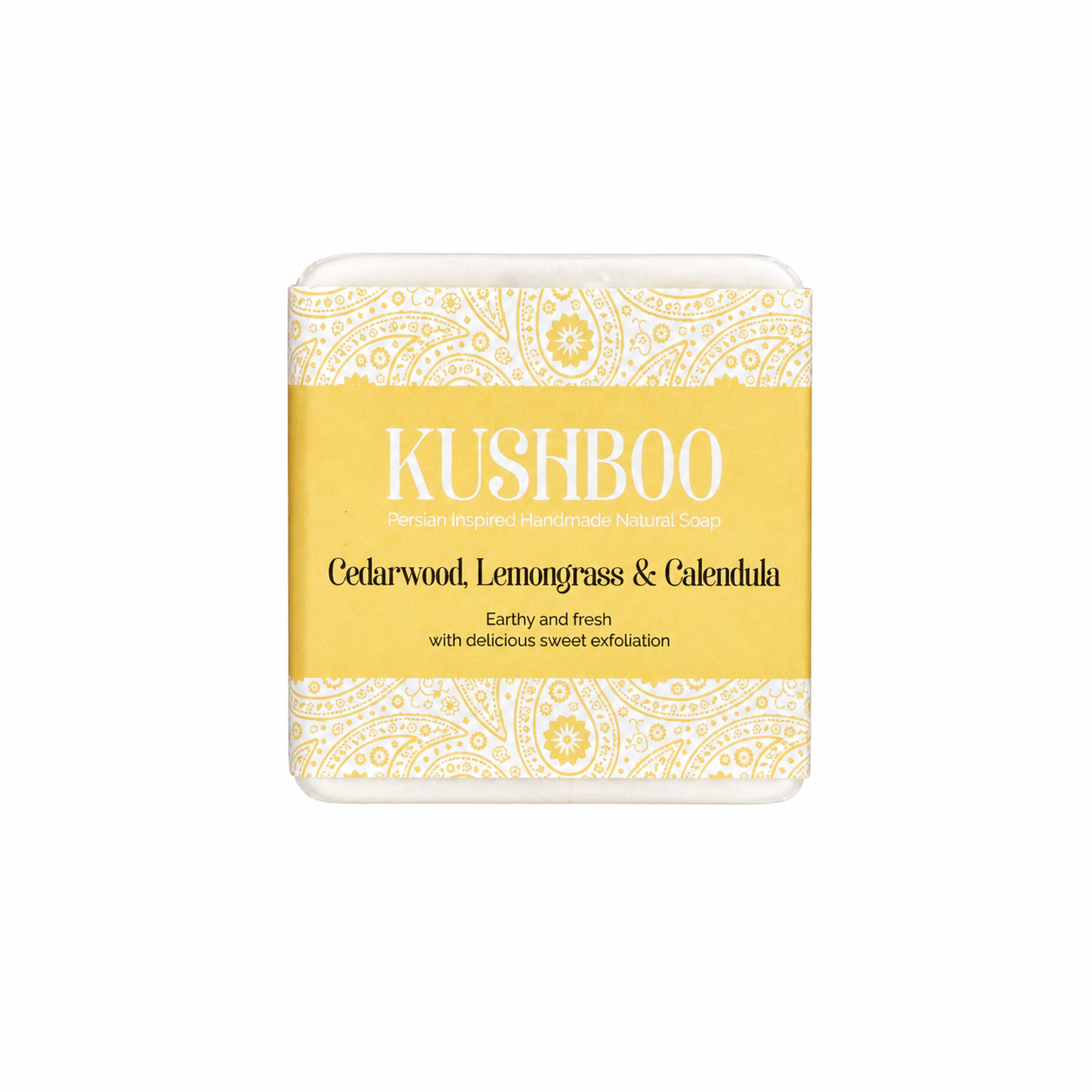 Cedarwood, Lemongrass & Candula Exfoliating Natural Soap - Protect and Boost