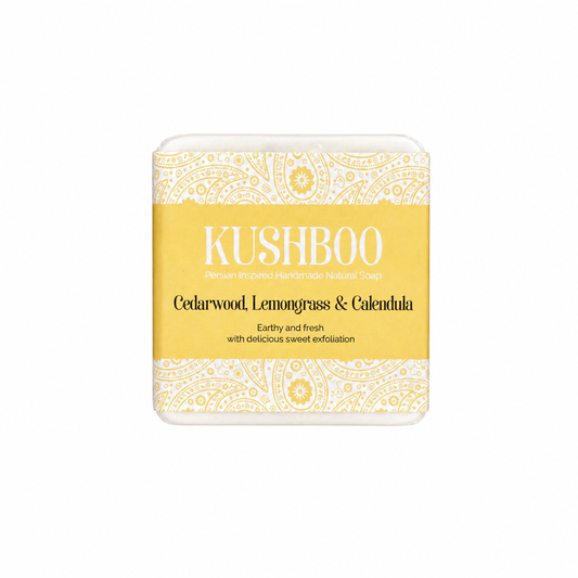 Cedarwood, Lemongrass & Candula Exfoliating Natural Soap - Protect and Boost