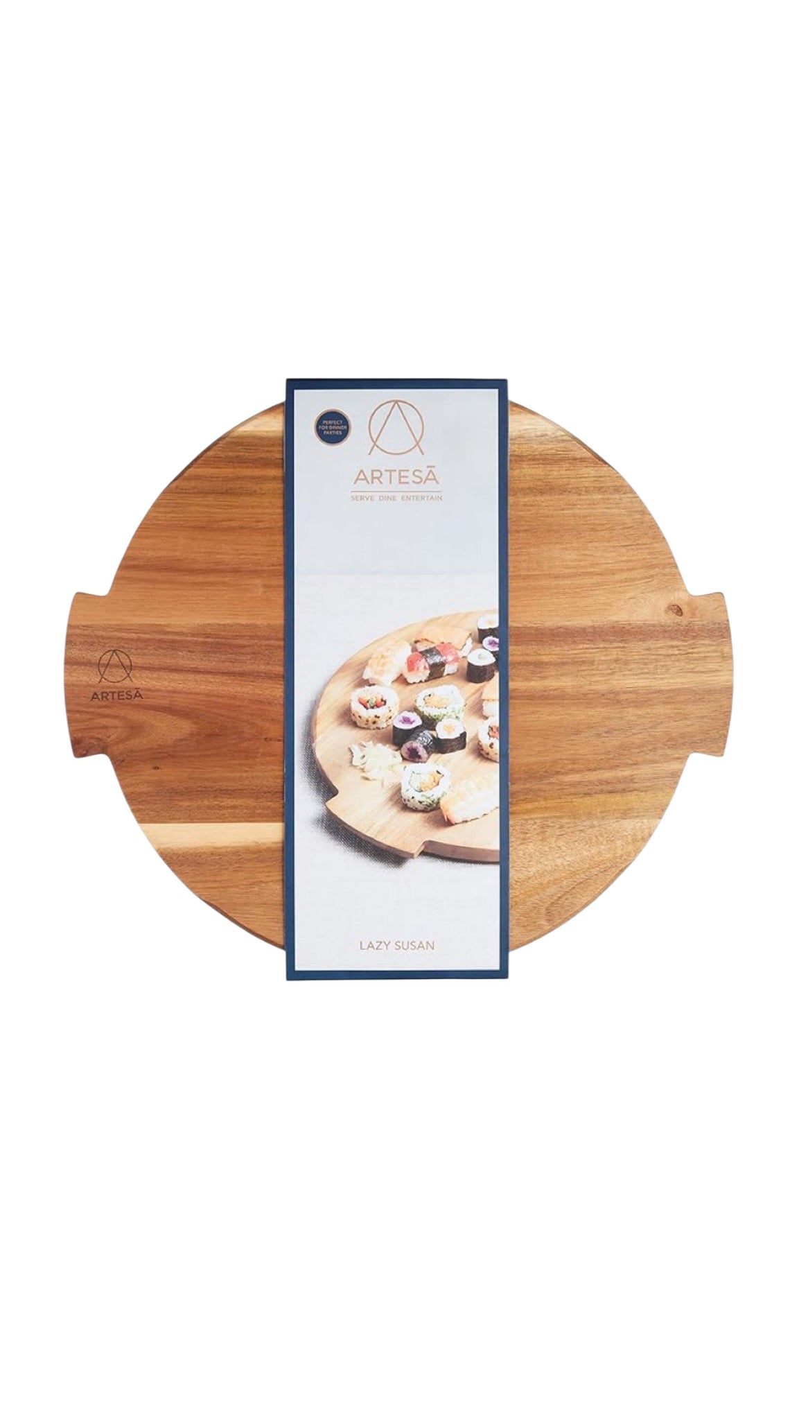 Acacia Wood Lazy Susan
