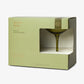 The Lou Coupe Glasses - Green - Set of 2